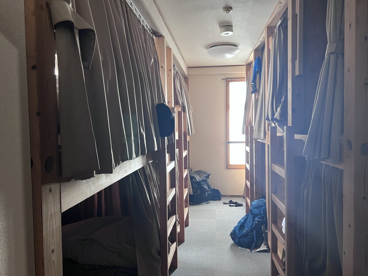 雷鳥荘の相部屋